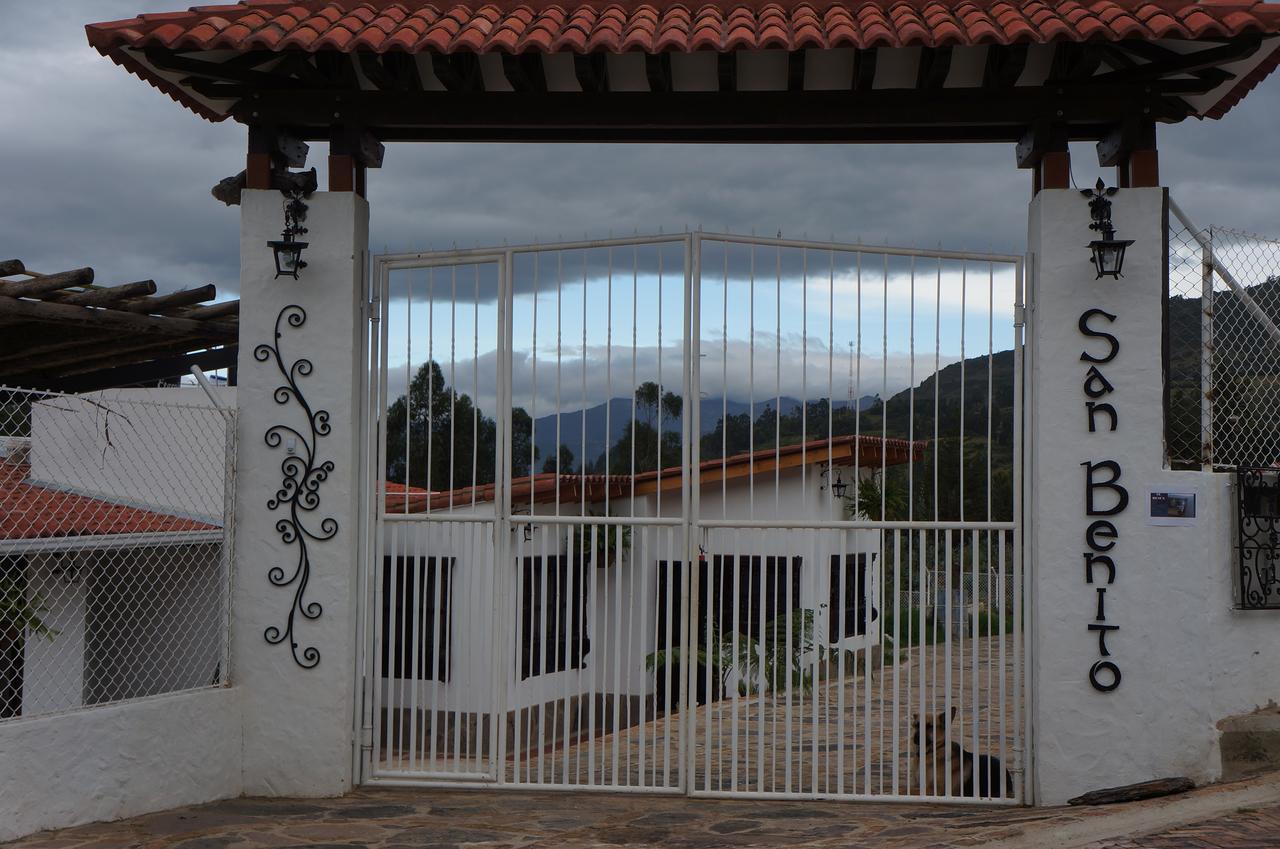 San Benito Hotel Tibasosa Exterior foto